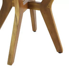 Tavolino da Esterno Yukon - Teak/Grigio Chiaro - Christopher Knight Home: Struttura in Legno di Acacia, Piano Rotondo in Cemento