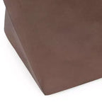 Tavolino da Esterno Abney in Cemento Leggero: Resistente alle Intemperie, Design Cubico Moderno - Christopher Knight Home