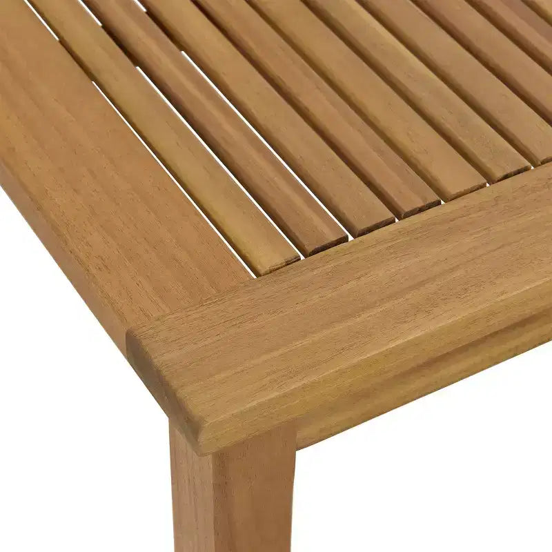 Alaterre Furniture Okemo, tavolino rettangolare da esterno resistente alle intemperie, 2 pz.