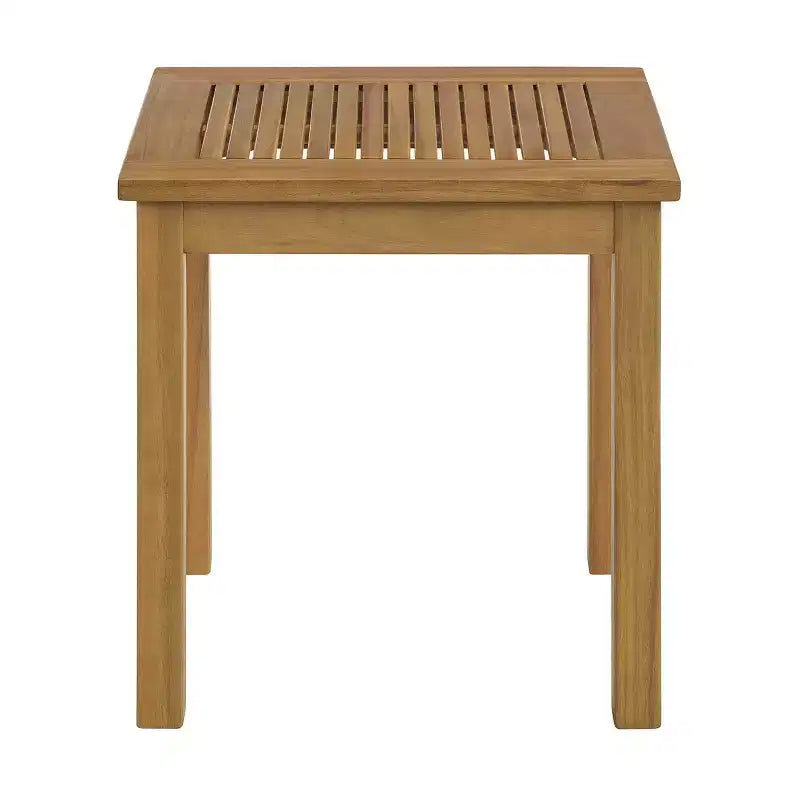 Alaterre Furniture Okemo, tavolino rettangolare da esterno resistente alle intemperie, 2 pz.