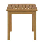 Alaterre Furniture Okemo, tavolino rettangolare da esterno resistente alle intemperie, 2 pz.