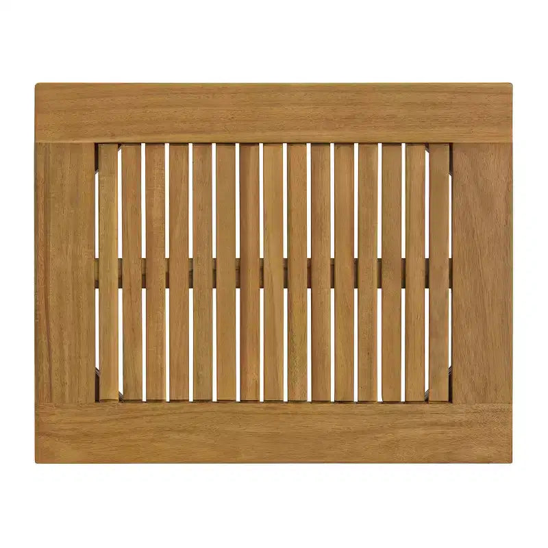 Alaterre Furniture Okemo, tavolino rettangolare da esterno resistente alle intemperie, 2 pz.