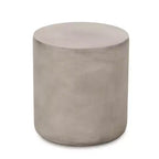 Christopher Knight Home Massey Table d'appoint de patio en pierre gris clair