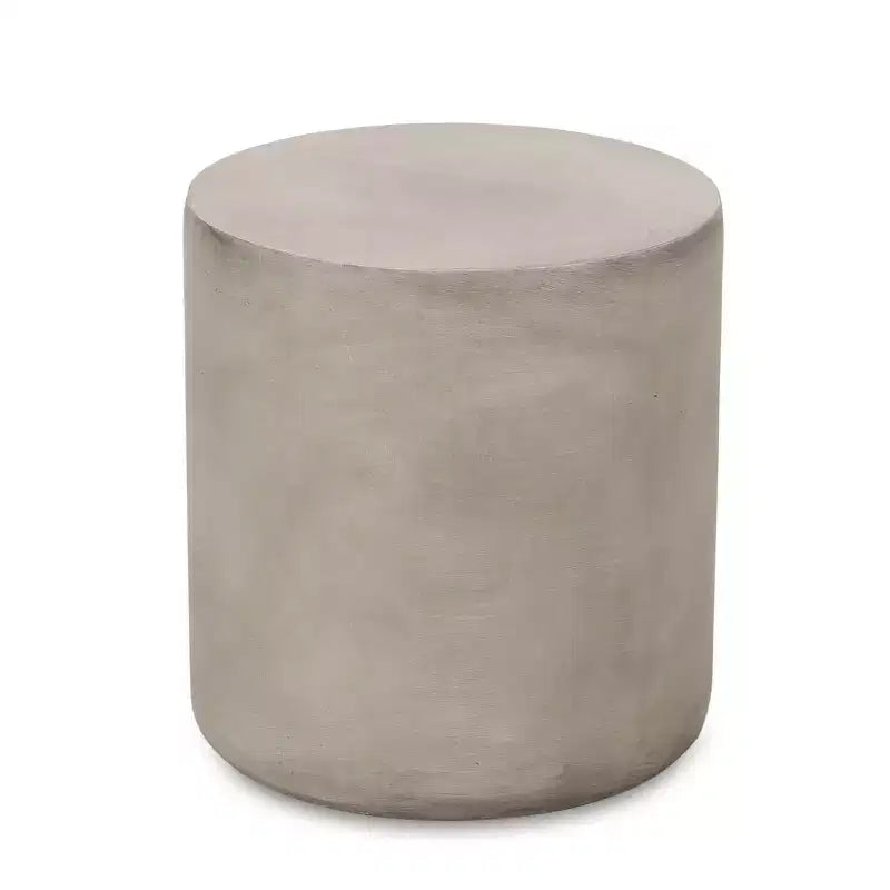 Christopher Knight Home Massey Table d'appoint de patio en pierre gris clair