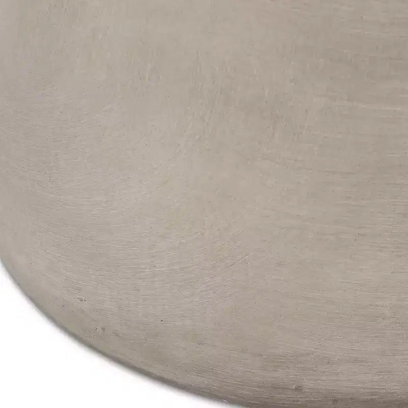 Christopher Knight Home Massey Table d'appoint de patio en pierre gris clair
