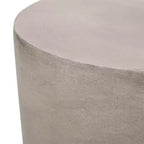 Christopher Knight Home Massey Table d'appoint de patio en pierre gris clair