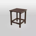 POLYWOOD Moore Outdoor Patio End Table Mahogany