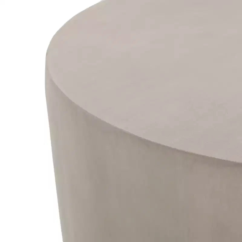 Christopher Knight Home Murphy Tavolino Moderno da Esterno a U in Cemento Leggero, Grigio Chiaro