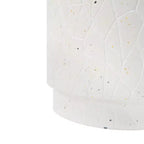 Christopher Knight Home Tavolino Cilindrico in Cemento Leggero Lorien, Bianco