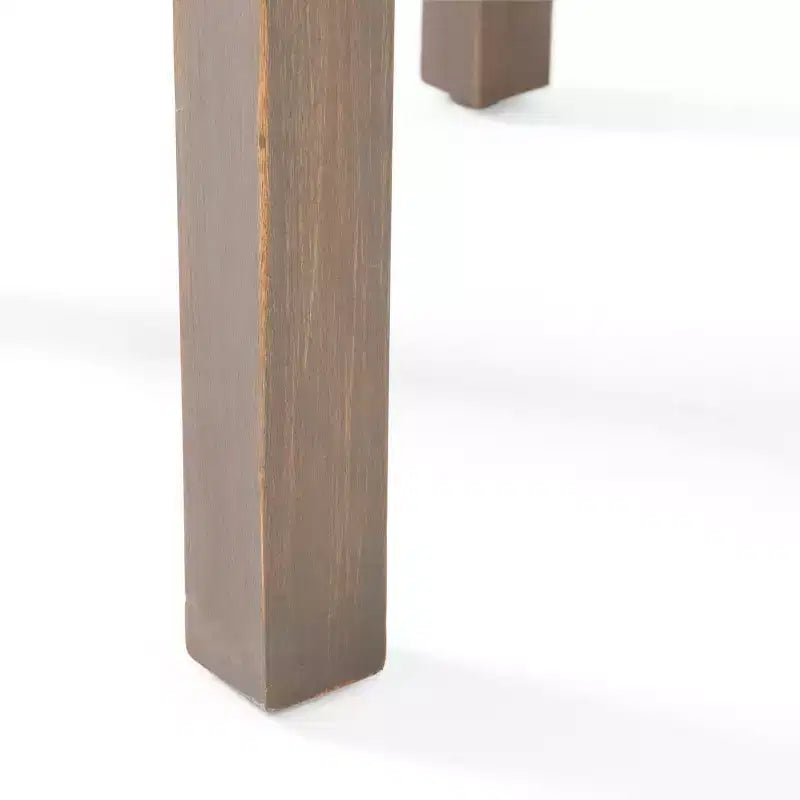 Table d'appoint GDFStudio Cyril carrée à lattes en bois d'acacia