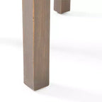 Table d'appoint GDFStudio Cyril carrée à lattes en bois d'acacia