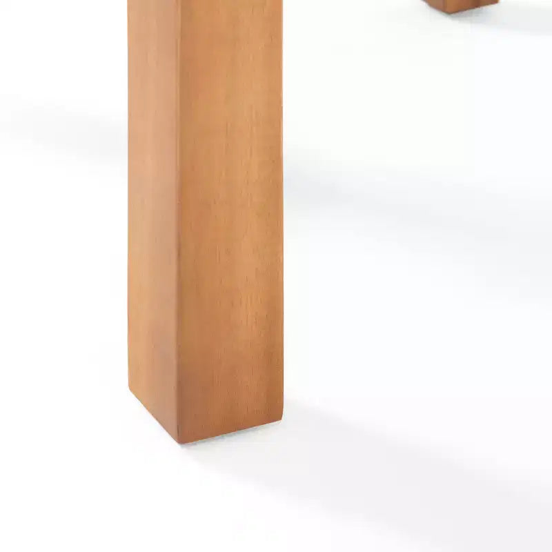 Table d'appoint GDFStudio Cyril carrée à lattes en bois d'acacia