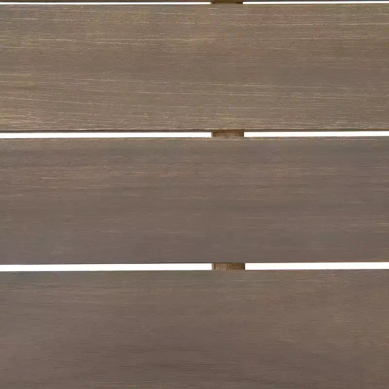 Table d'appoint GDFStudio Cyril carrée à lattes en bois d'acacia