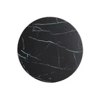 Table d'appoint d'extérieur moderne en béton léger Kennedy par Christopher Knight Home, Noir/Marbre
