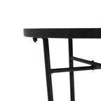 Table d'appoint Christopher Knight Home Ellie en fer et céramique pour terrasse