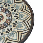 Christopher Knight Home Jaxon Tavolino da giardino con ripiano in ferro e piastrelle di ceramica