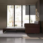GDFStudio Mary Divano Letto Convertibile King Size Multifunzionale da 93,7" in Similpelle con Dettagli Borchiati