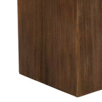Christopher Knight Home Ashmore Tavolino Quadrato da Esterno in Cemento Leggero, Bianco Antico/Naturale