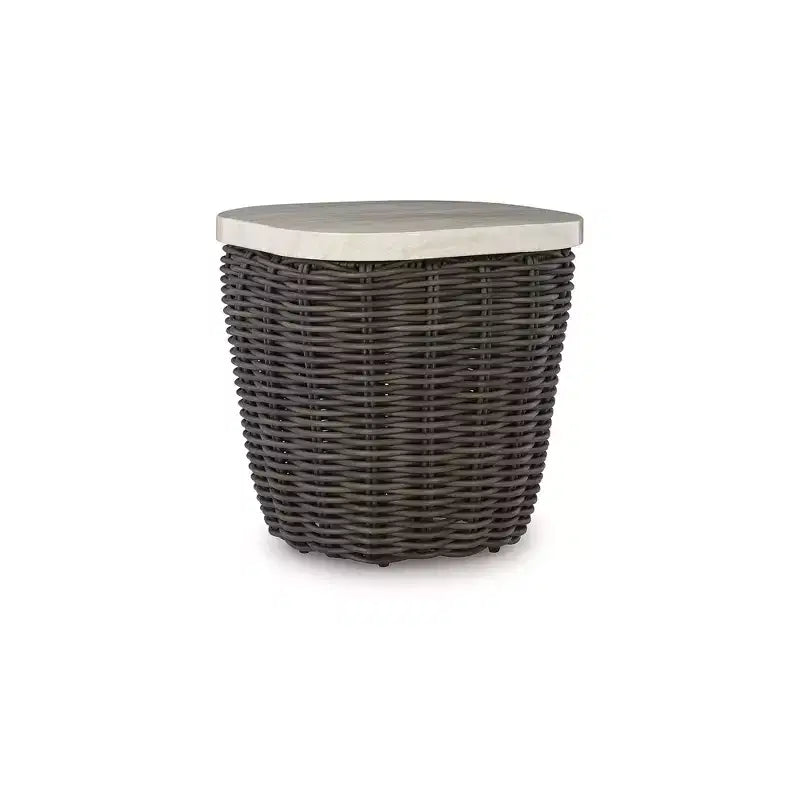Signature Design by Ashley Kimora Square End Table, Brown