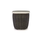 Table d'appoint carrée Kimora Signature Design by Ashley, marron