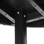 WestinTrends Malibu Tavolo da Pranzo Rotondo da Esterno per Bambini in HDPE, Largo 38 Pollici