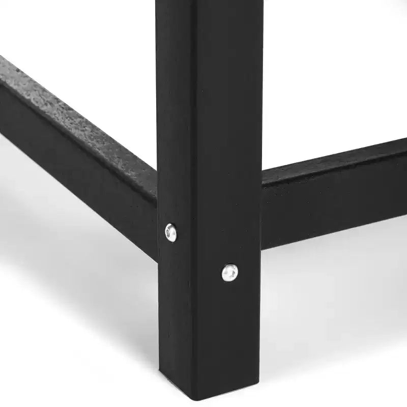 WestinTrends Malibu Tavolo da Pranzo Rotondo da Esterno per Bambini in HDPE, Largo 38 Pollici