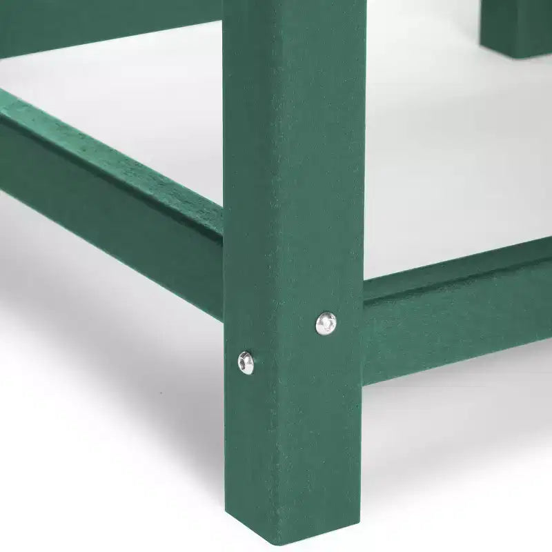 WestinTrends Malibu Tavolo da Pranzo Rotondo da Esterno per Bambini in HDPE, Largo 38 Pollici