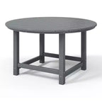 WestinTrends Malibu Tavolo da Pranzo Rotondo da Esterno per Bambini in HDPE, Largo 38 Pollici