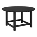 WestinTrends Malibu Kids Outdoor Patio Furniture HDPE 38 Wide Round Dining Table