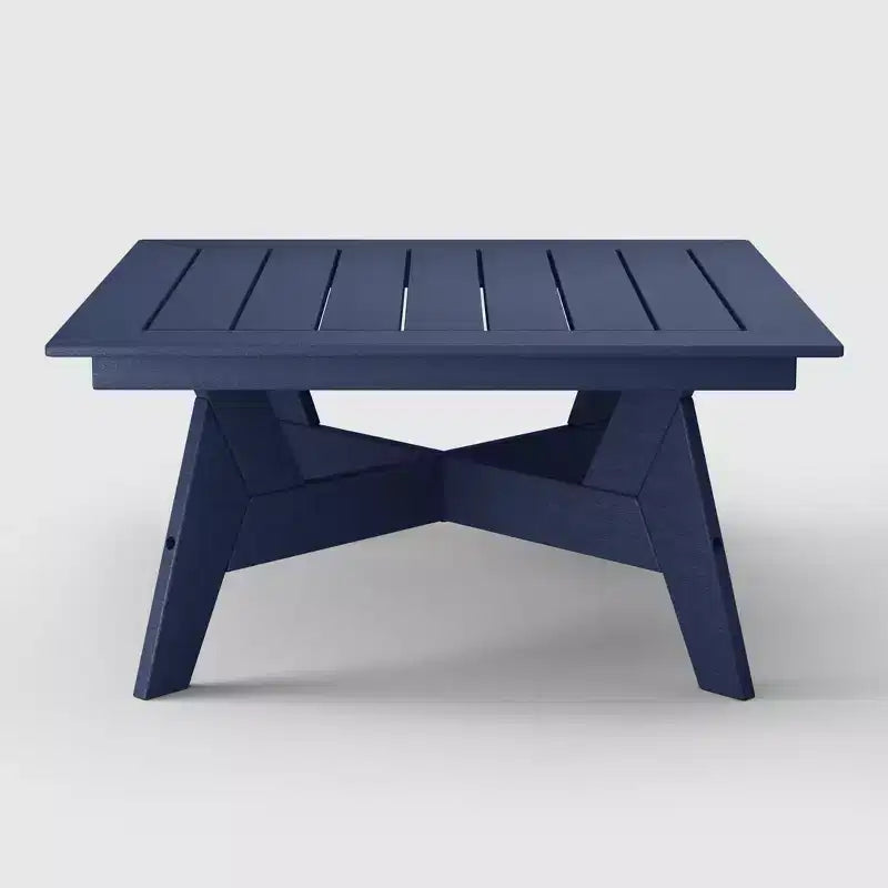WestinTrends Avalon Table basse carrée d'extérieur moderne en PEHD