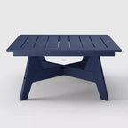WestinTrends Avalon Table basse carrée d'extérieur moderne en PEHD