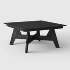 WestinTrends Avalon Table basse carrée d'extérieur moderne en PEHD