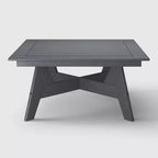 WestinTrends Avalon Table basse carrée d'extérieur moderne en PEHD