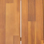 Table d'appoint d'extérieur Burrough en bois d'acacia de GDFStudio, Teck