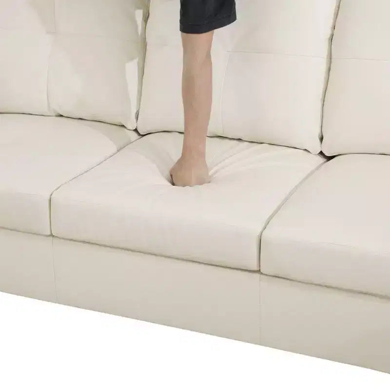 Trasforma il Tuo Spazio Abitativo con il Nostro Elegante Divano Sezionale a L Comfort e Stile Ineguagliabili Ti Aspettano