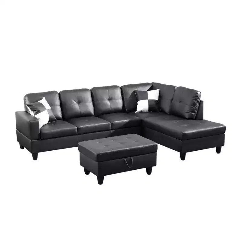 Trasforma il Tuo Spazio con il Nostro Elegante Divano Sezionale a L: Comfort e Stile Ineguagliabili Ti Aspettano
