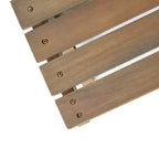 Table d'appoint d'extérieur Christopher Knight Home Sedona en bois d'acacia