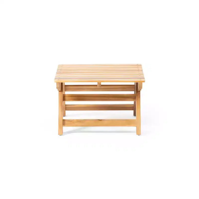 Table d'appoint d'extérieur Christopher Knight Home Sedona en bois d'acacia