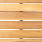 Table d'appoint d'extérieur Christopher Knight Home Sedona en bois d'acacia