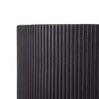 Christopher Knight Home Hamid Table d'appoint cylindrique minimaliste nervurée en béton léger