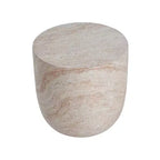 Christopher Knight Home Susie Tavolino da Esterno Moderno a Barilotto in Cemento Leggero