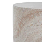 Christopher Knight Home Susie Tavolino da Esterno Moderno a Barilotto in Cemento Leggero