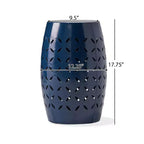Tavolino Christopher Knight Home Lilac da 30 cm in metallo per interni/esterni