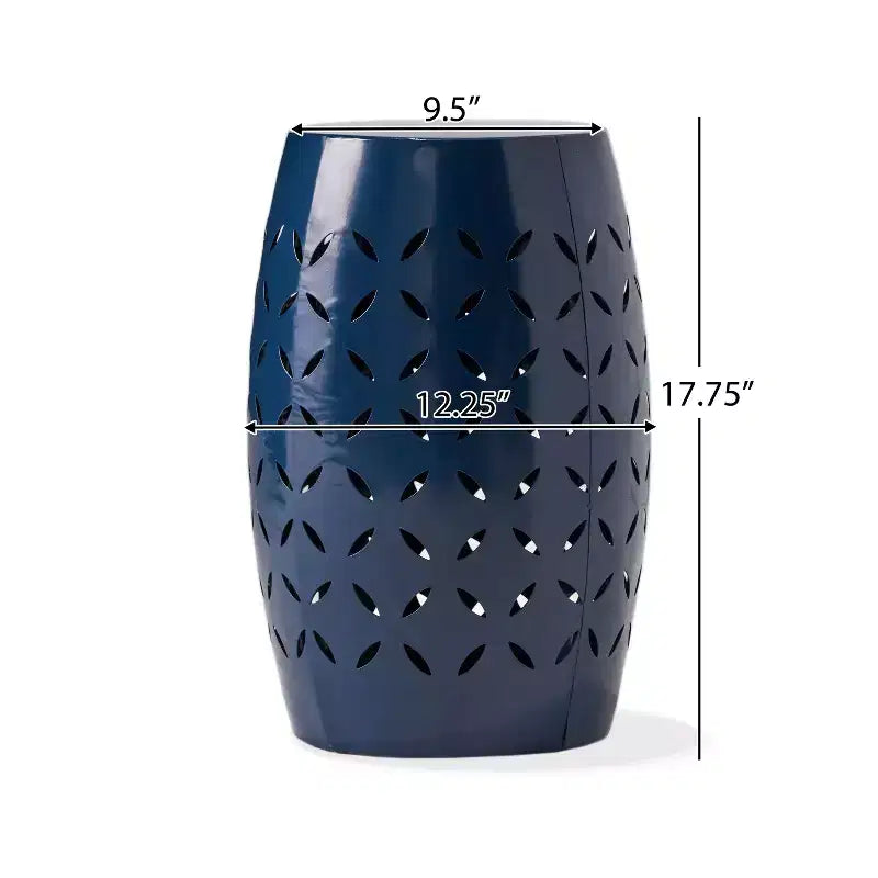 Tavolino Christopher Knight Home Lilac da 30 cm in metallo per interni/esterni