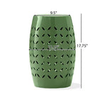 Tavolino Christopher Knight Home Lilac da 30 cm in metallo per interni/esterni