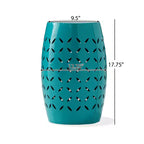Tavolino Christopher Knight Home Lilac da 30 cm in metallo per interni/esterni