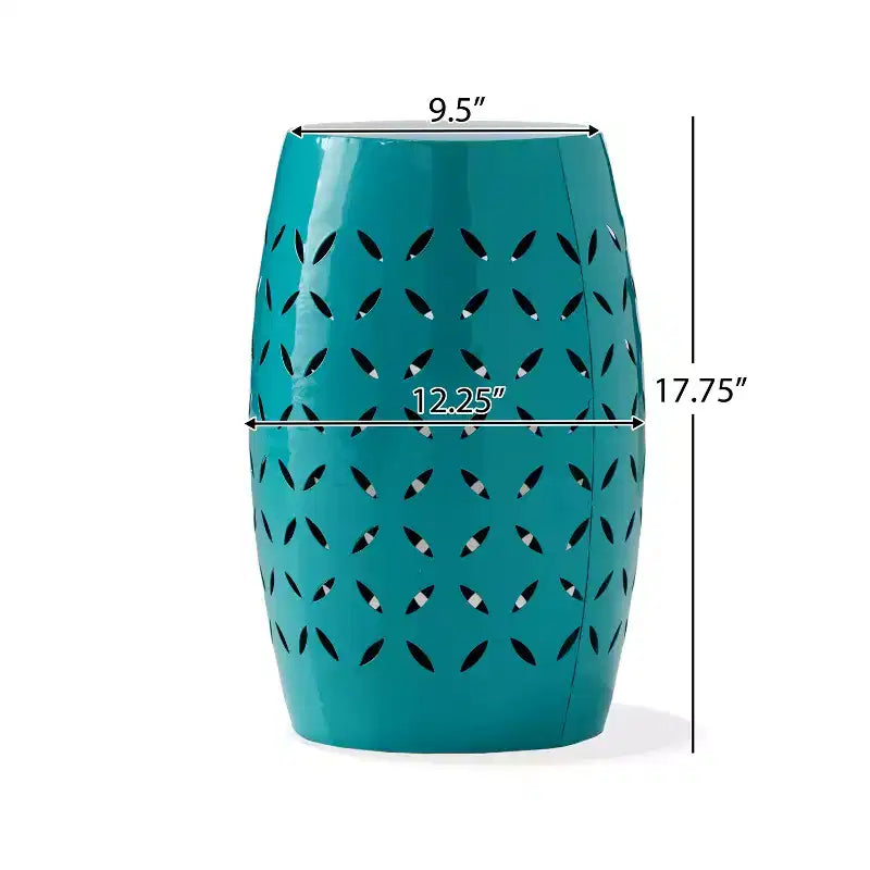 Tavolino Christopher Knight Home Lilac da 30 cm in metallo per interni/esterni