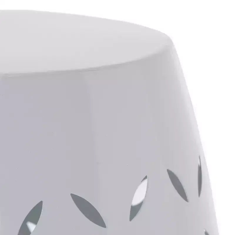 Tavolino Christopher Knight Home Lilac da 30 cm in metallo per interni/esterni