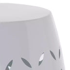 Tavolino Christopher Knight Home Lilac da 30 cm in metallo per interni/esterni