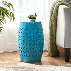 Tavolino Christopher Knight Home Lilac da 30 cm in metallo per interni/esterni